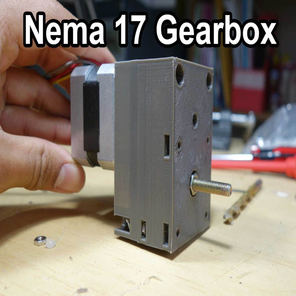 Nema 17 16:1 Gearbox