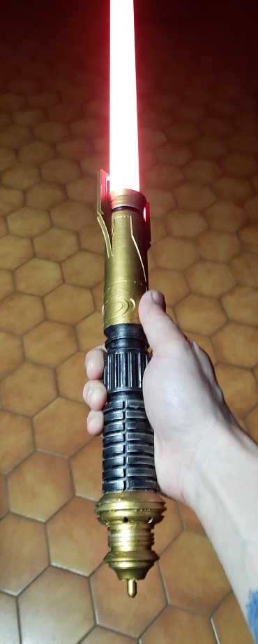Malicos lightsaber xenopixel compatible. star wars Jedi fallen order