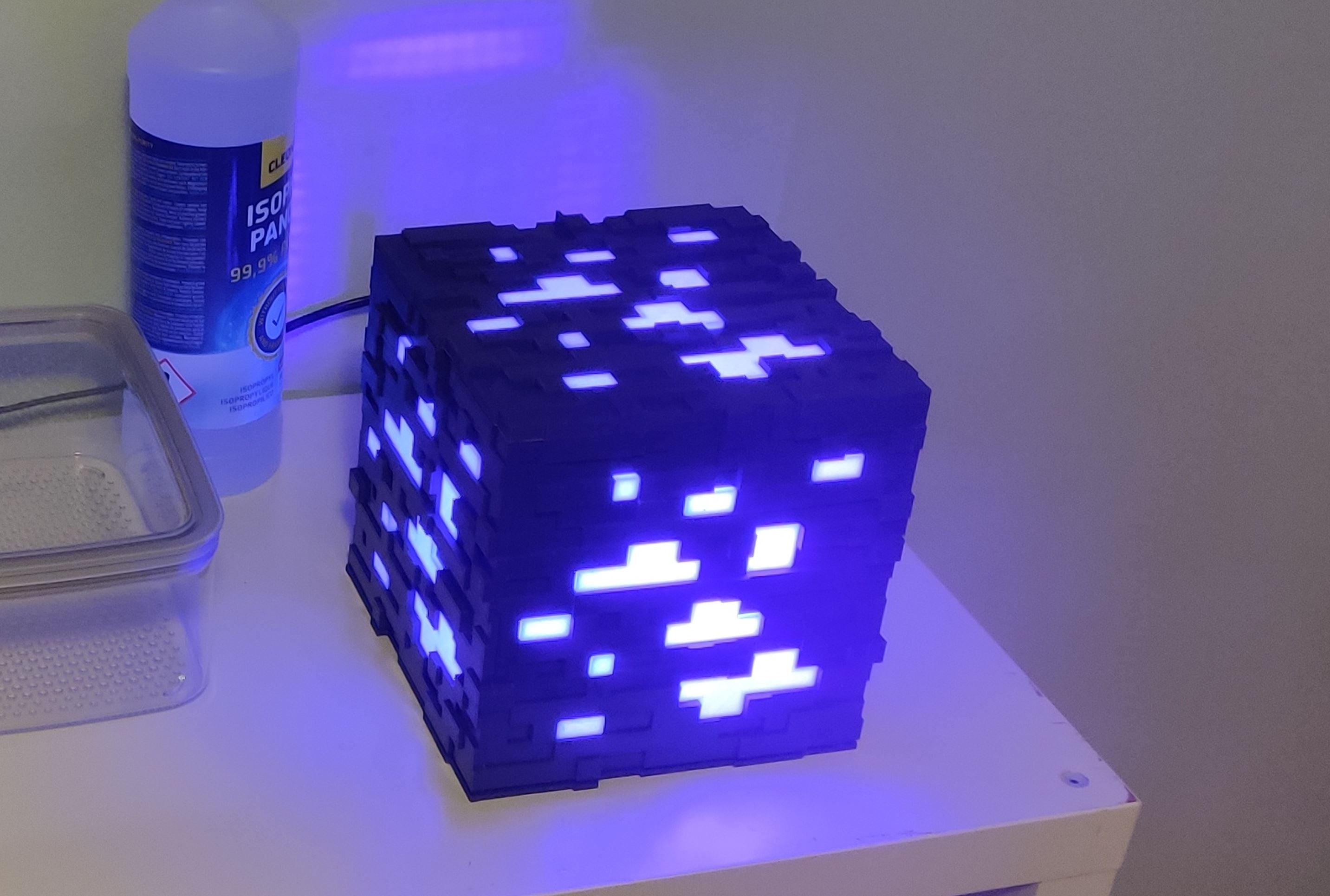 Minecraft Ore Block Curing Station