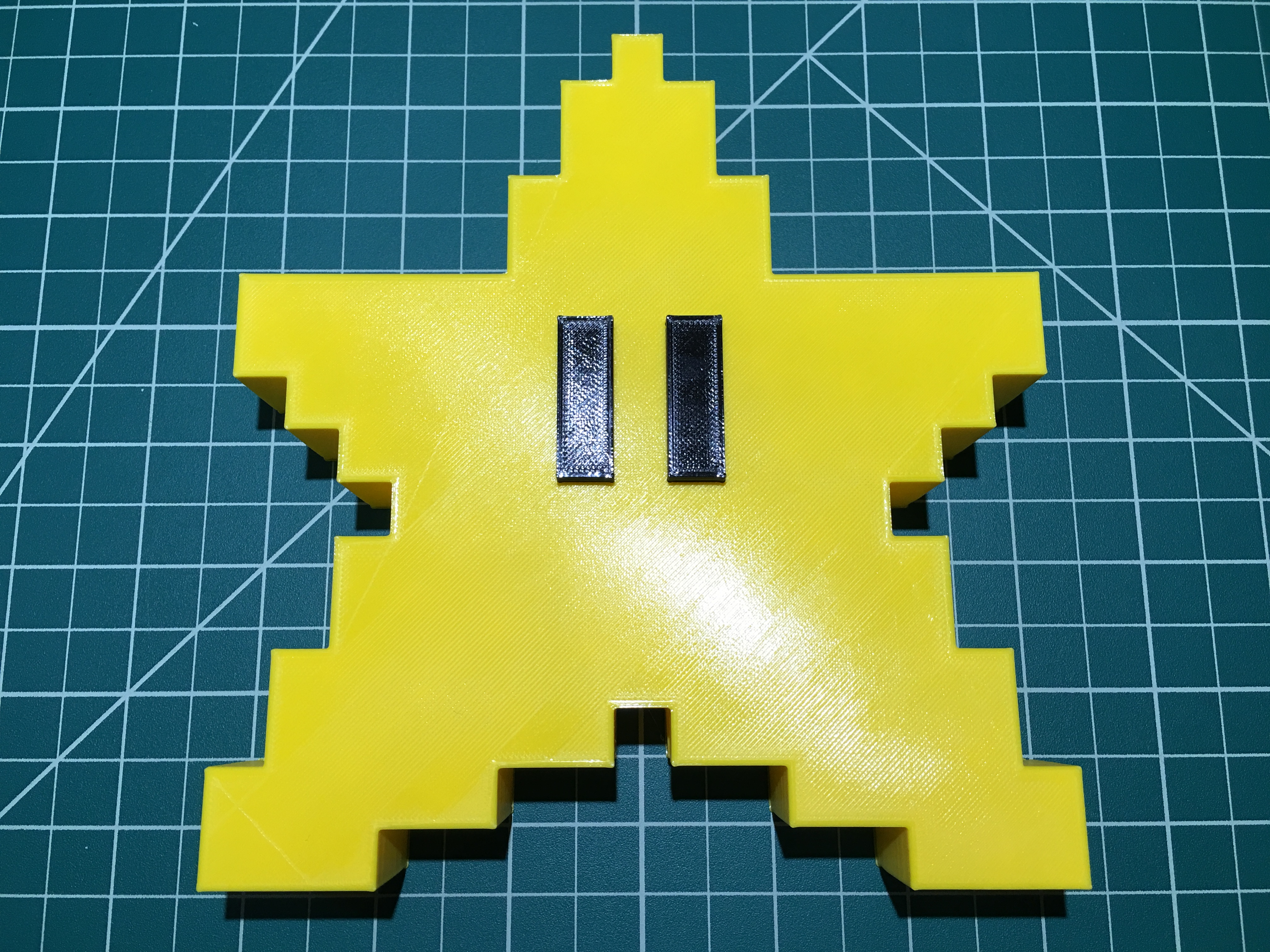 Dual/Multi Material Pixel Star Tree Topper