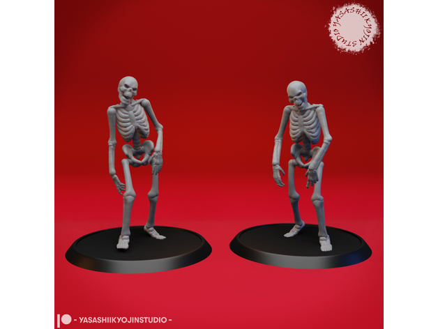 Undead Skeleton Walkers Tabletop Miniature