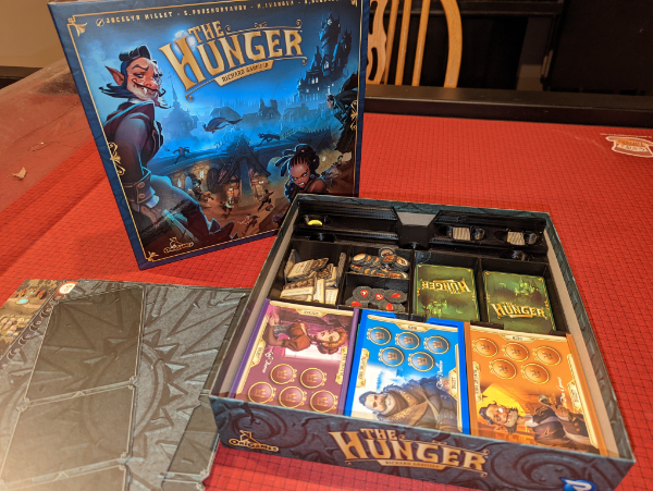The Hunger Board Game Box Insert Organizer