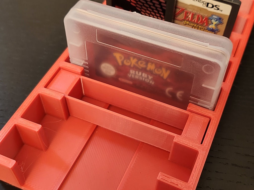 Insert to fit cased Nintendo DS carts into c_anthony's Gameboy Cartridge Holder