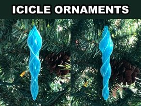 Icicle Ornaments 3
