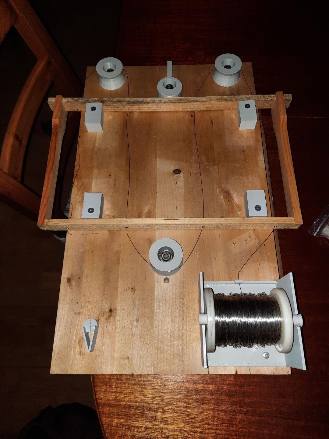 bee frame wiring jig