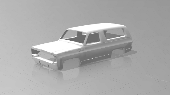 Chevy/Chevrolet K5 Blazer Body/Shell for RC Car/Truck