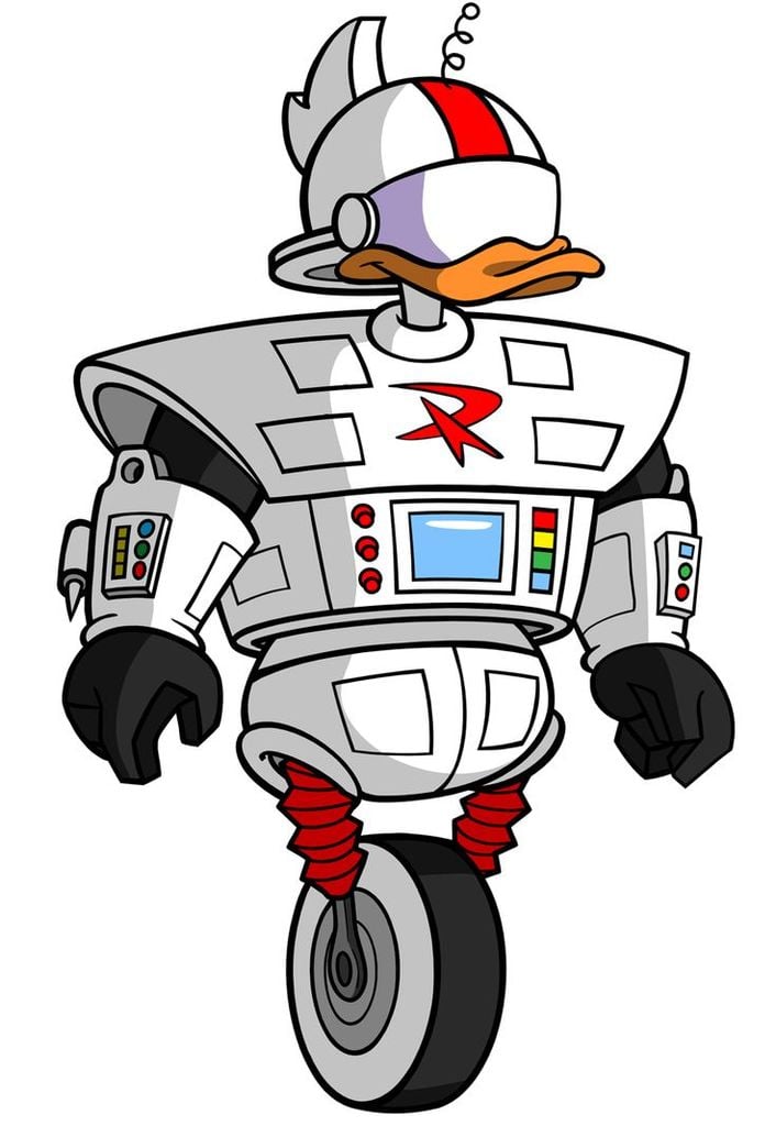 Robotduck from Duck Tales