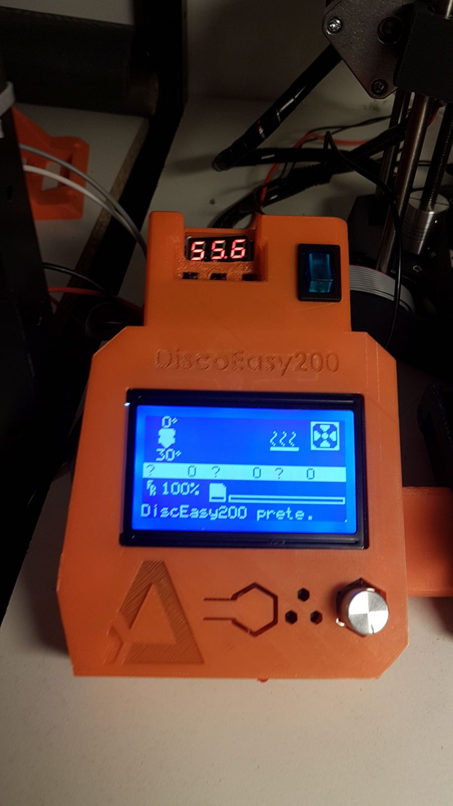 discoeasy 200 LCD + temperature controller box