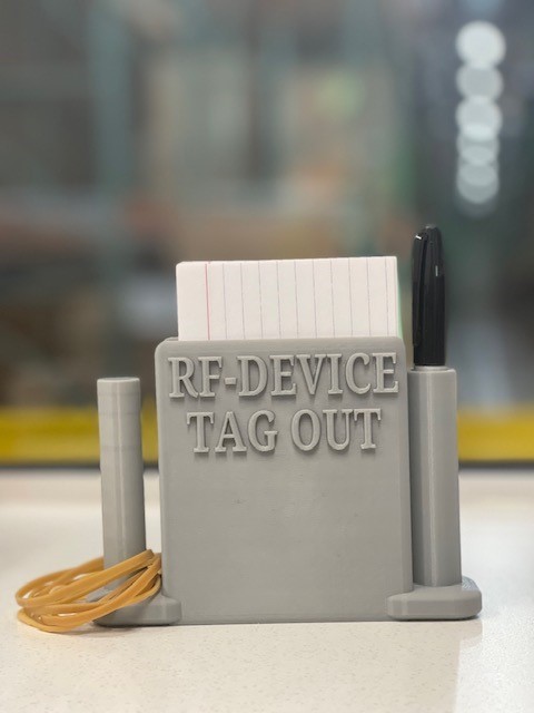 Tag out holder
