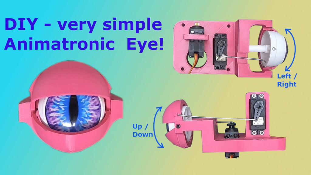 Animatronic Eye simple design