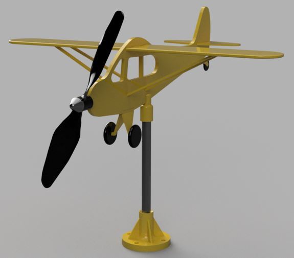 Flugzeug Windspiel / airplane wind chime