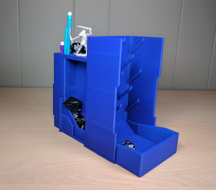 Dice Tower and Organizer (Plinko Style)