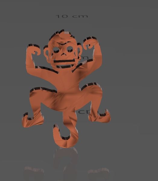 Frenzy Monkey Cloth Hanger