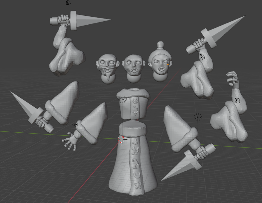 Summoner (28mm Modular Miniature Kit) WIP