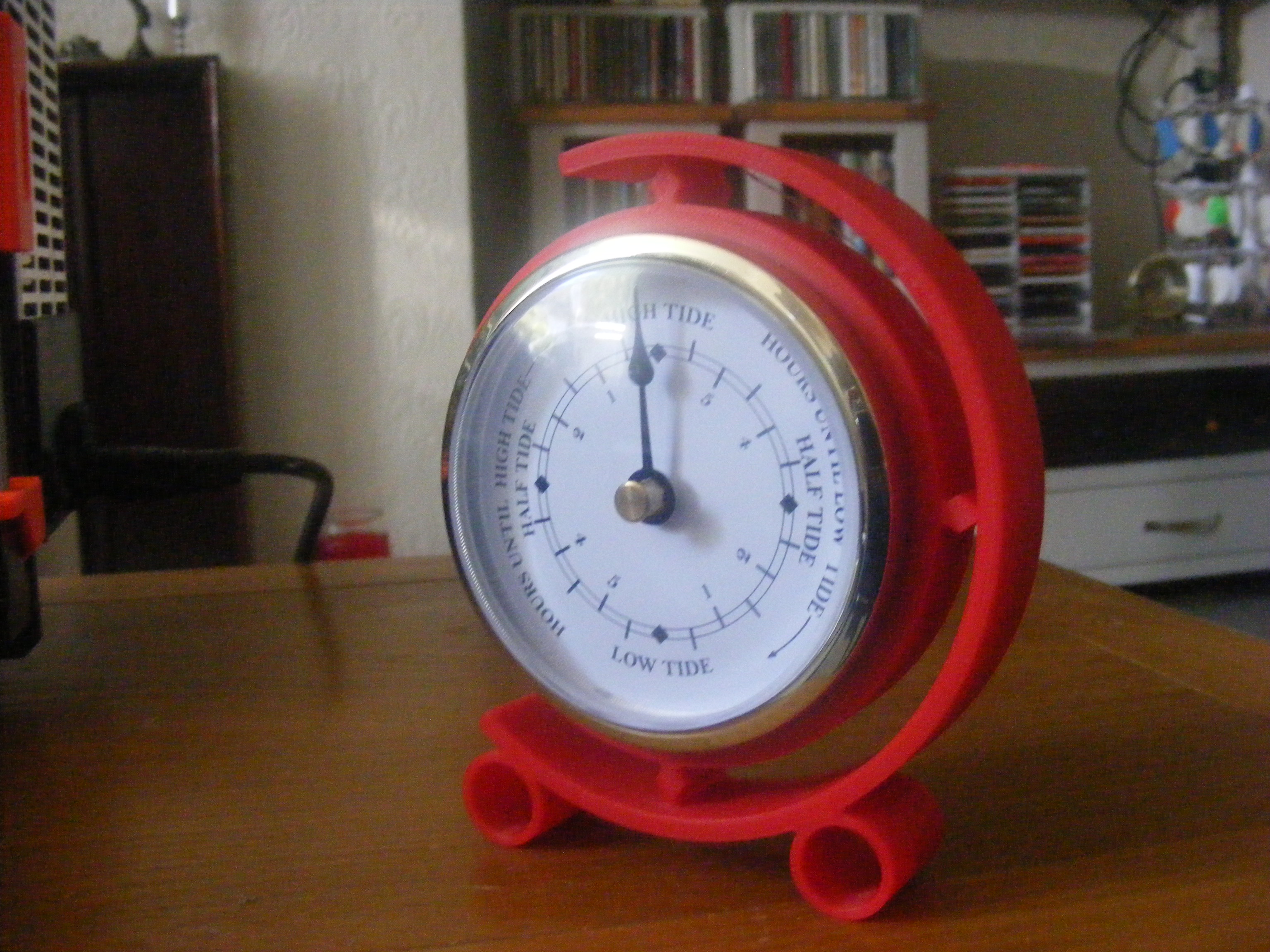 new tide clock printed