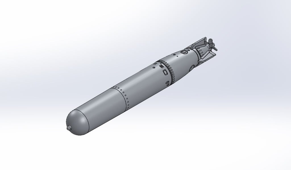 21" Mk 13 torpedo (1:24 scale)