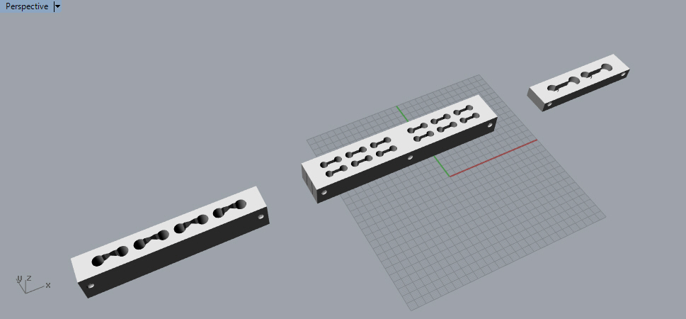 Flexy-Hand 2 multi-part hinge molds