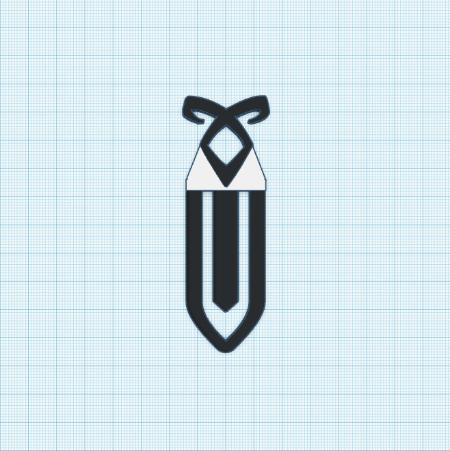 Shadowhunter Rune Bookmark