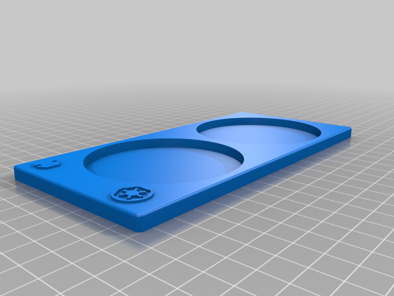 Legion Unit Trays (2 Support spots 70MM Base); All Factions