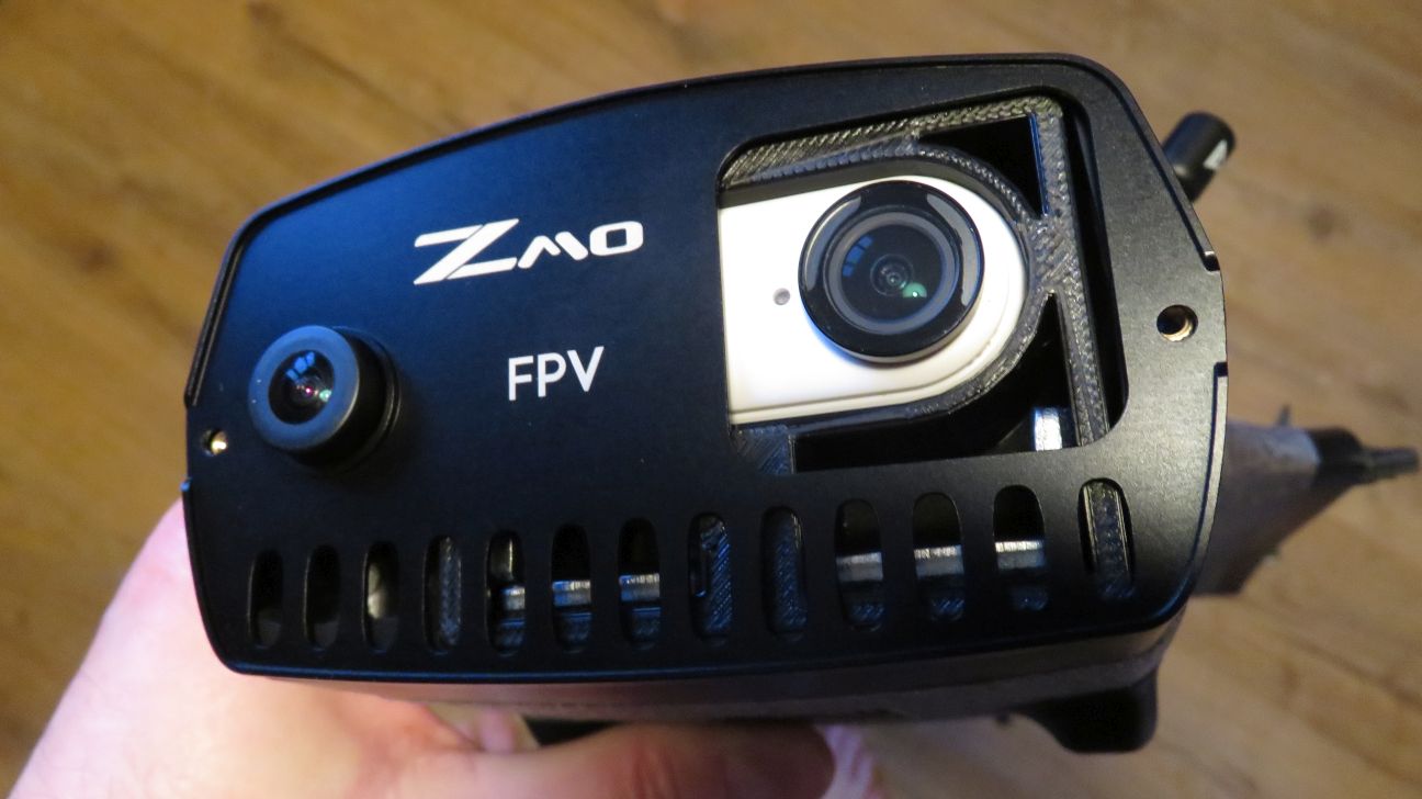 Peanut/GoPro Adapter for OMPHobby ZMO VTOL
