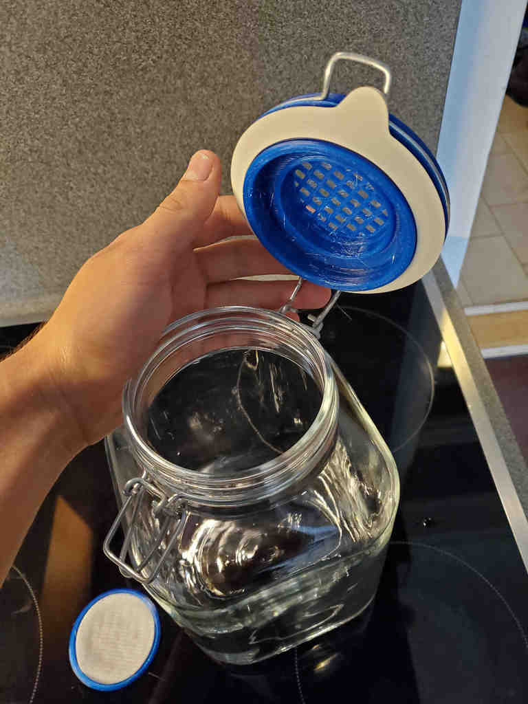 breathable filter lid Kombucha 