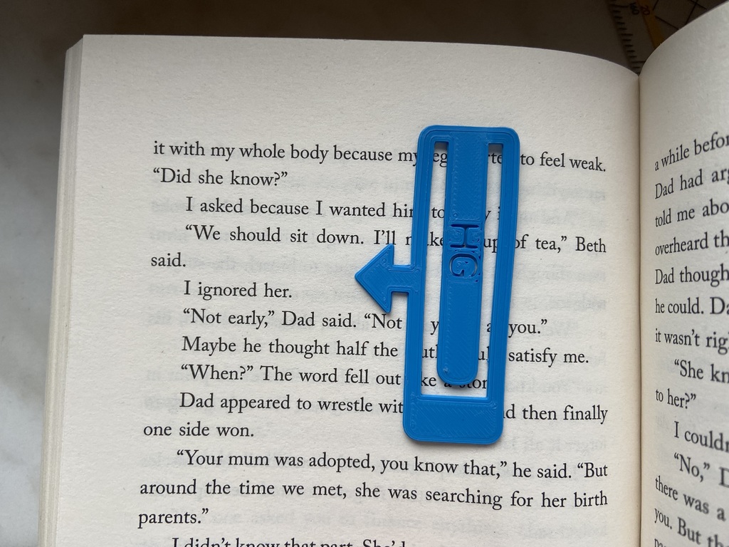 Bookmark with Arrow