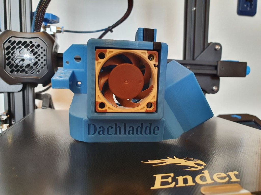 Satsana Remix for Ender 3V2 and Ender 3 with BLTouch / 2 x 4020 Noctua