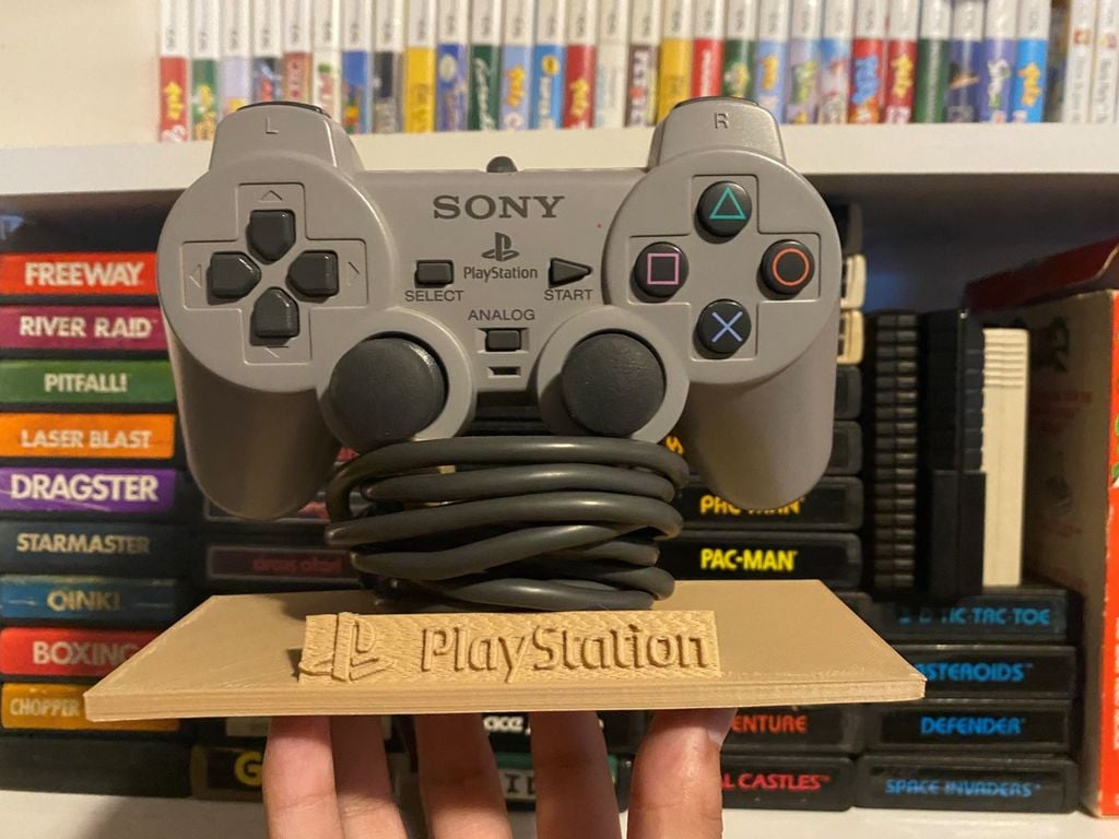 Ps1 (with analogue sticks) controller stand