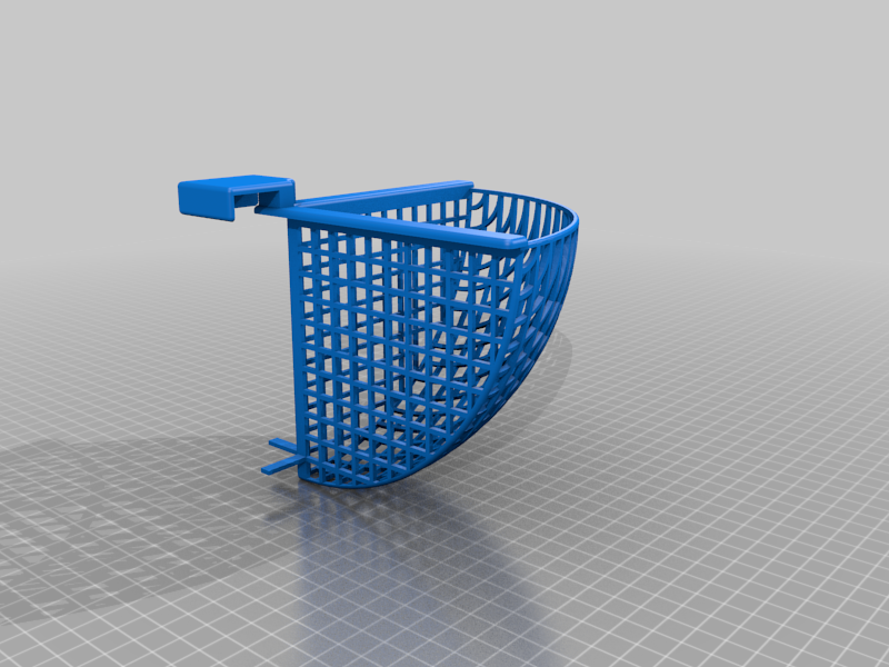 Aquarium Corner Planter for tanks with rim