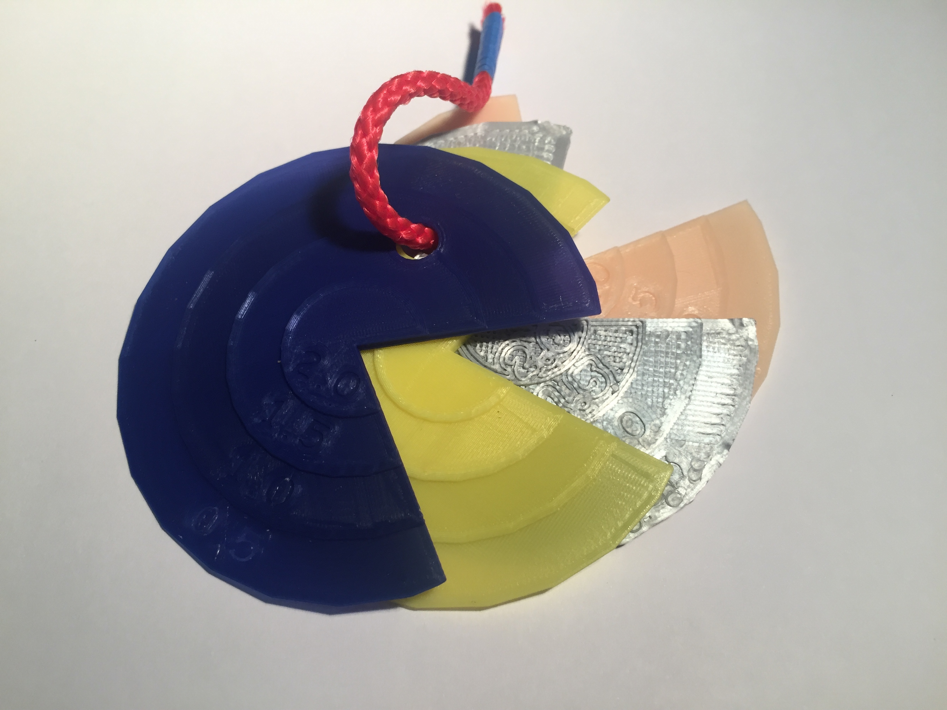Pac-Swatch: Filament samples