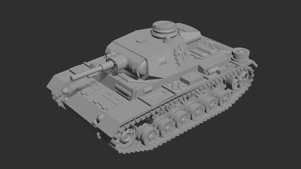 Panzer III H 1:56 Scale