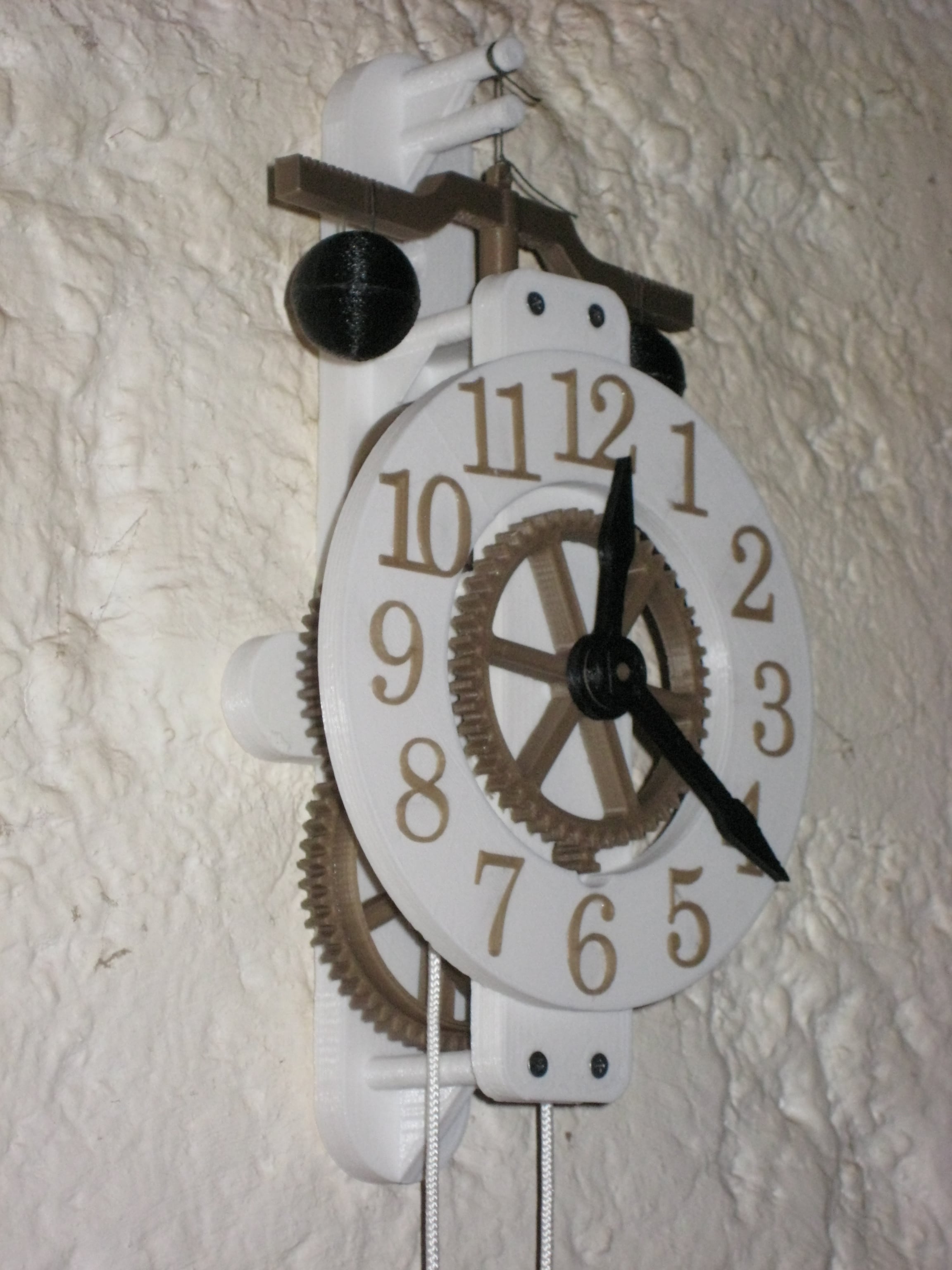 Olde-worlde Weight Clock - Revised