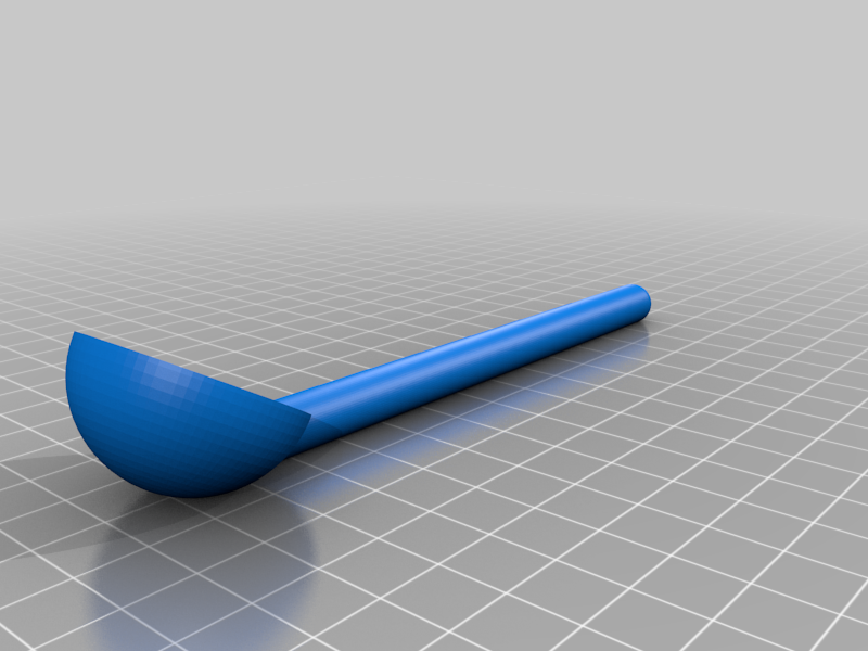 My Customized Parametric Measuring Spoon .5 teaspoon