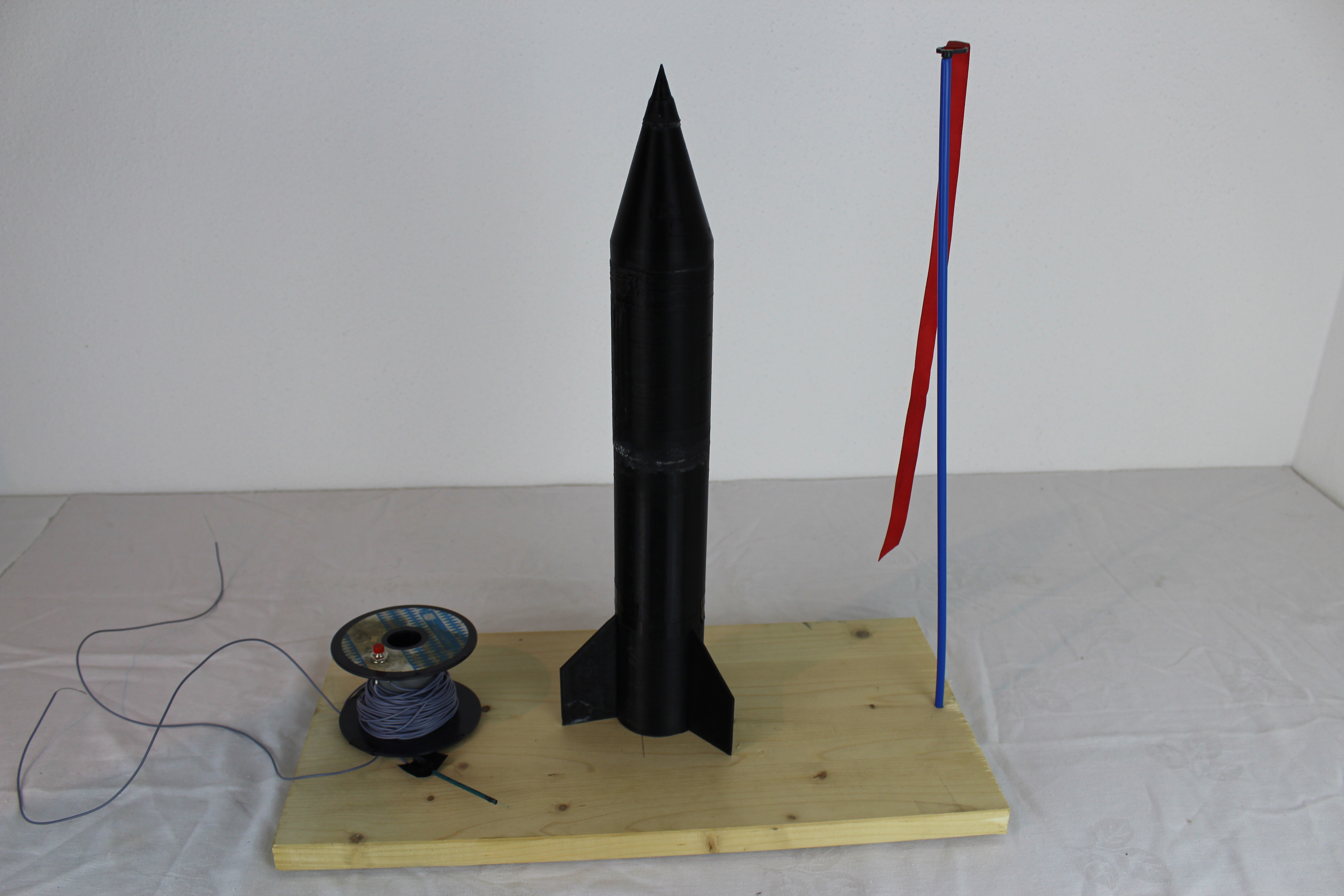 3d Printed Rocket with Rocket engine