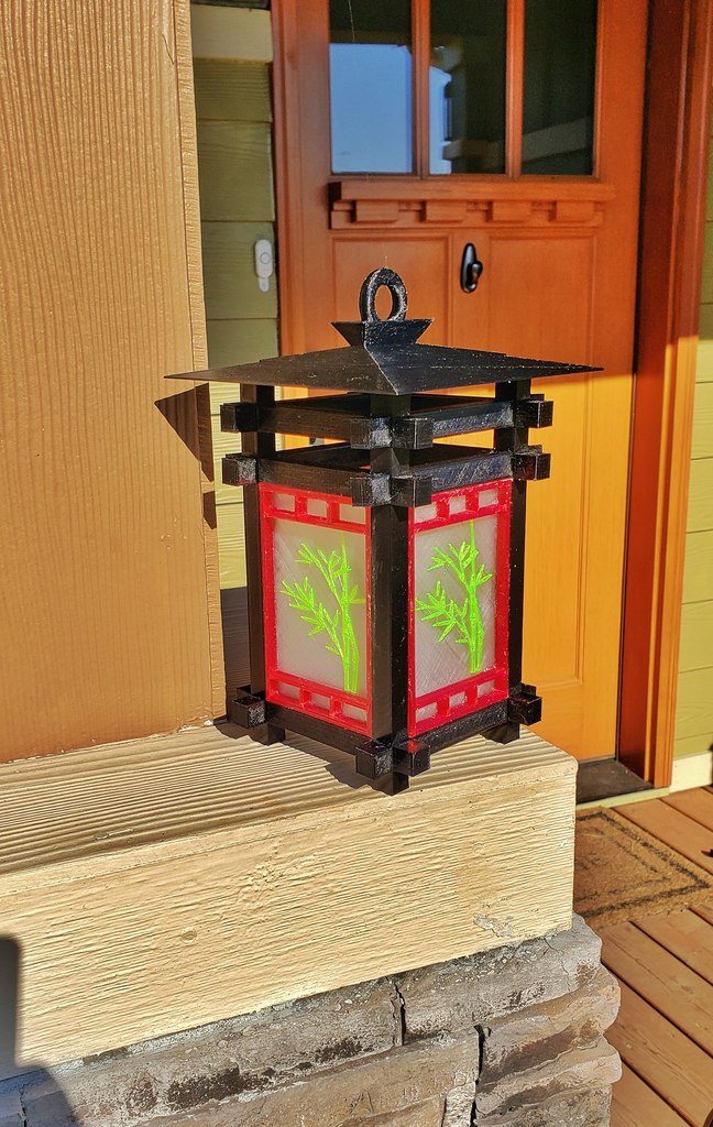 Shoji outdoor lantern