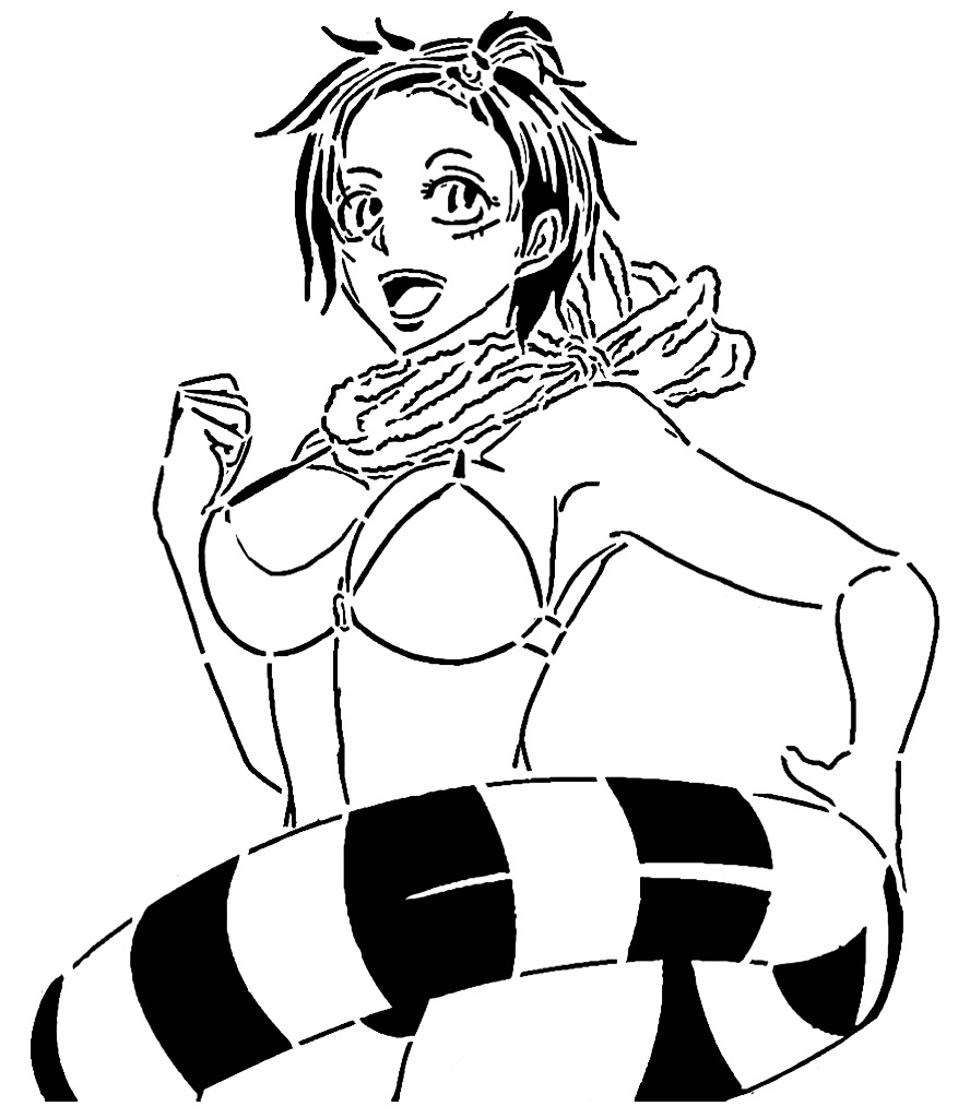 Anime beach girl 2