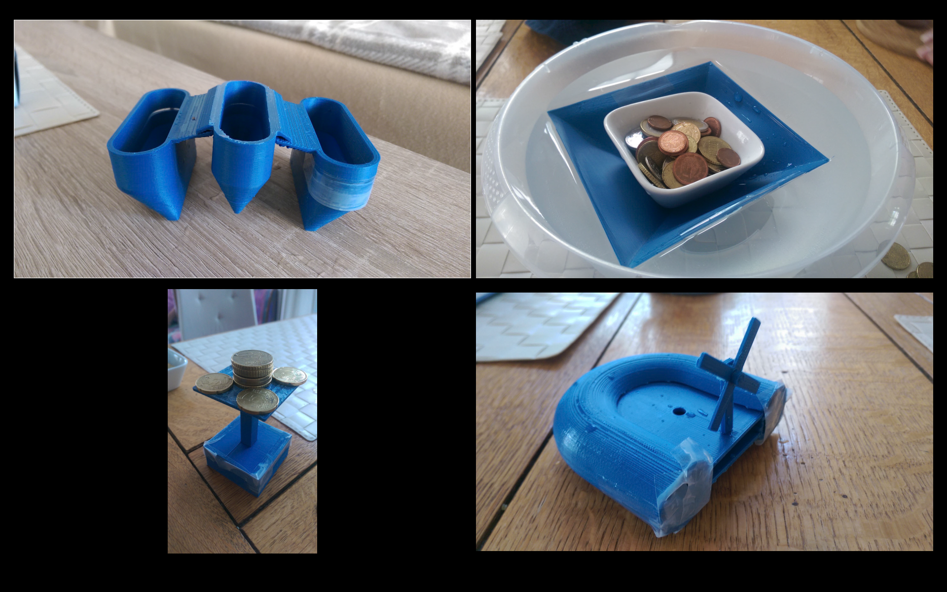 buoyant force expirements: forcamaran, floatingisland, funnel, hovercraft
