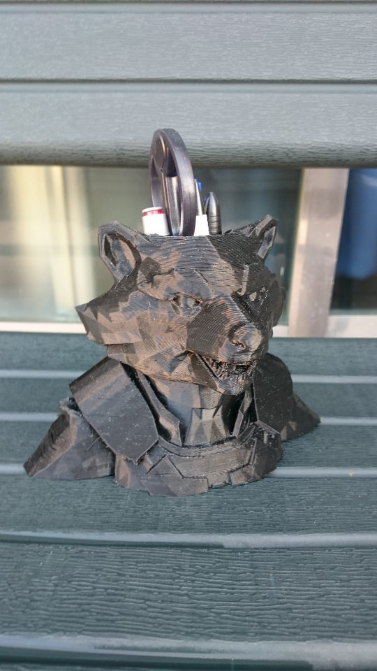 Rocket Raccoon Pen Holder