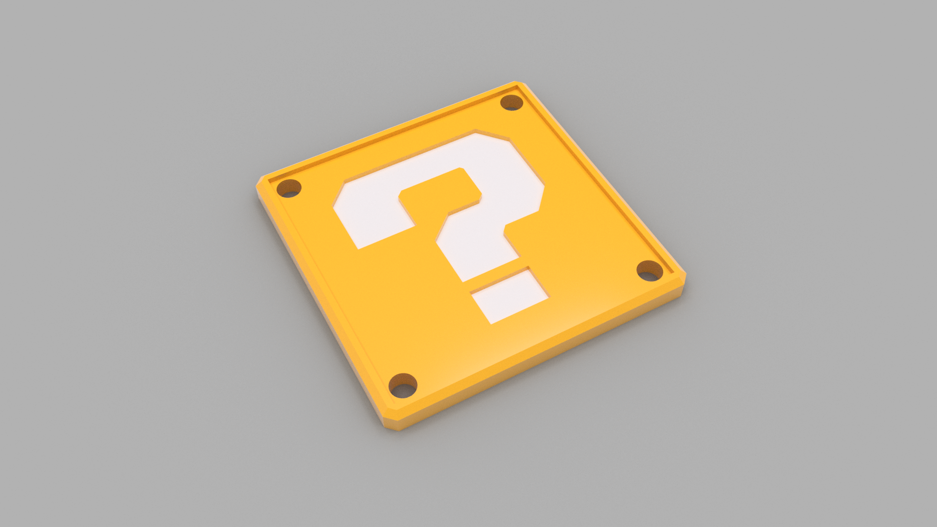 Mario Mystery Box Coaster w/Multi Material