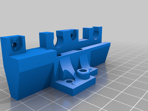 CR-6 SE LGX Lite Direct Drive Mount 3D model