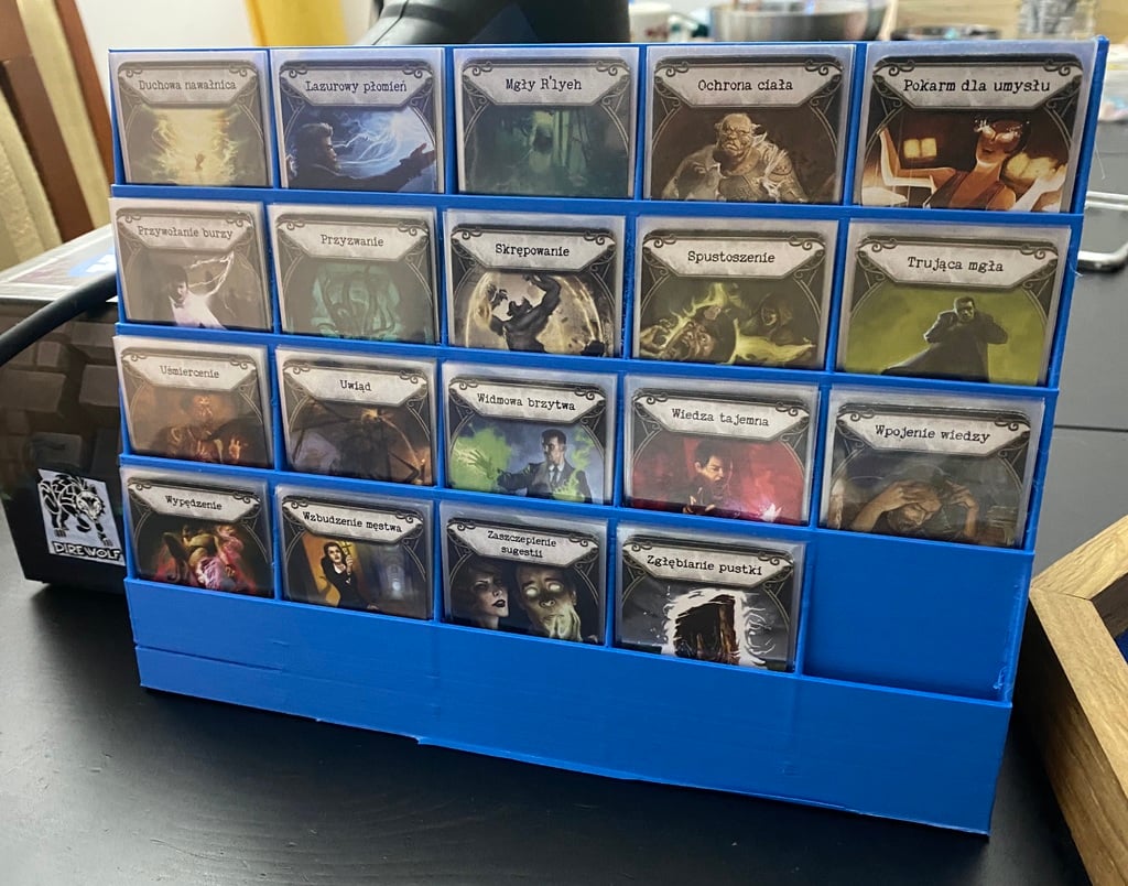 Card display for Mansion of Madness - FFG Yellow
