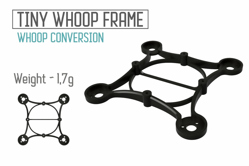 Tiny Whoop ultralight 65mm frame conversion
