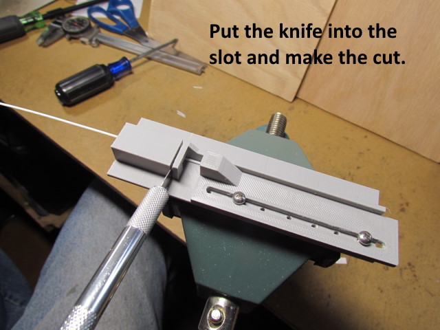 Duplicate Cutter for cutting pieces to length...
