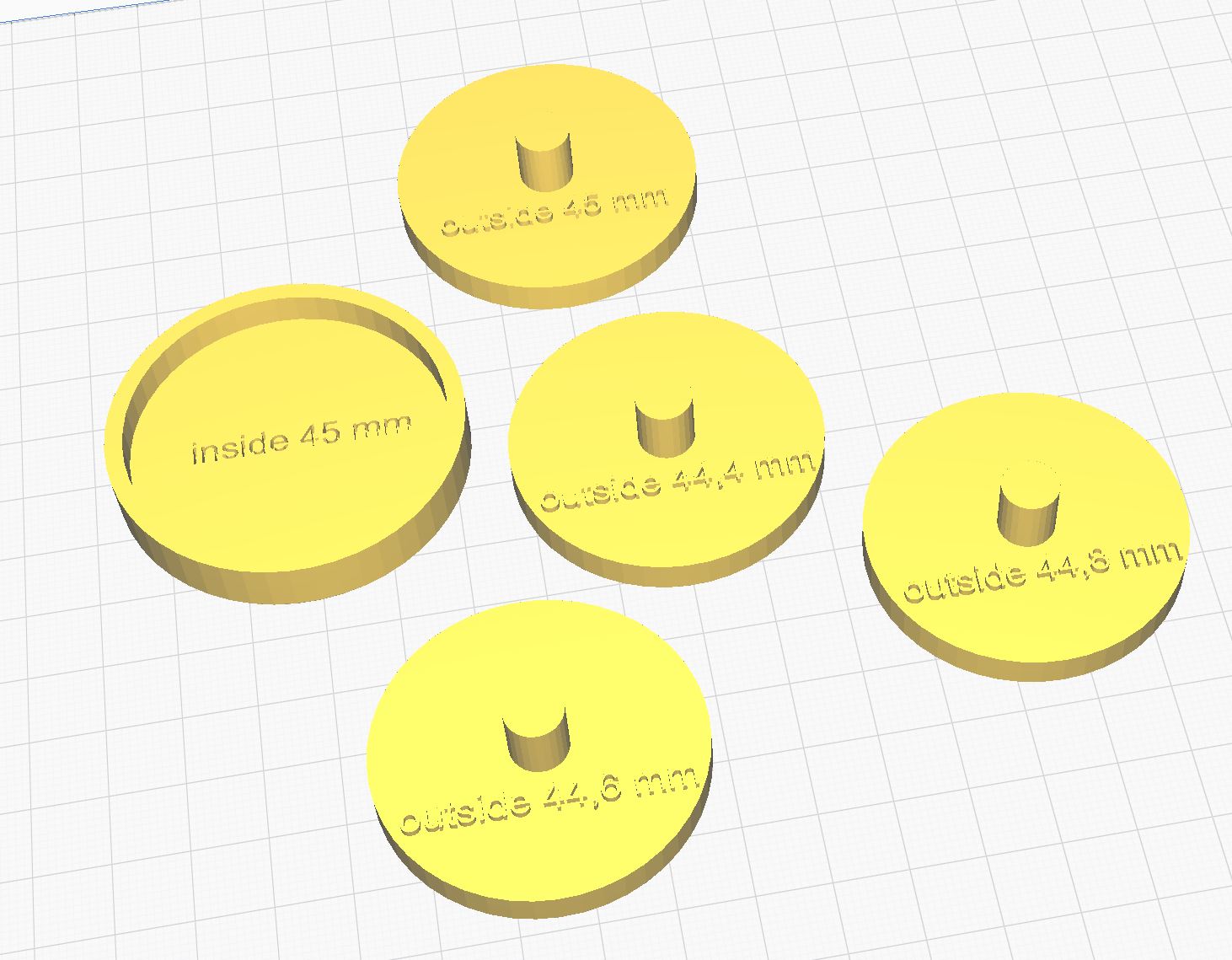 3D printer compare test