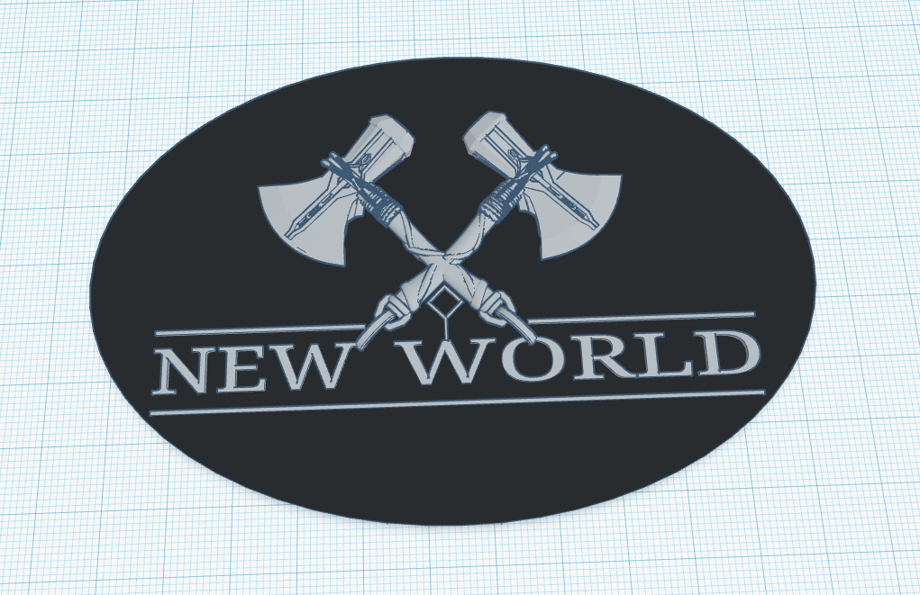 New World Logo Storm Breaker