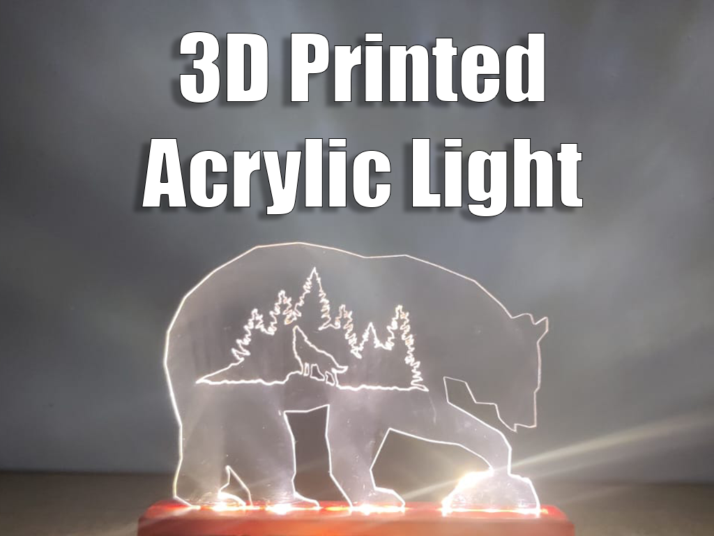 DIY Acrylic light