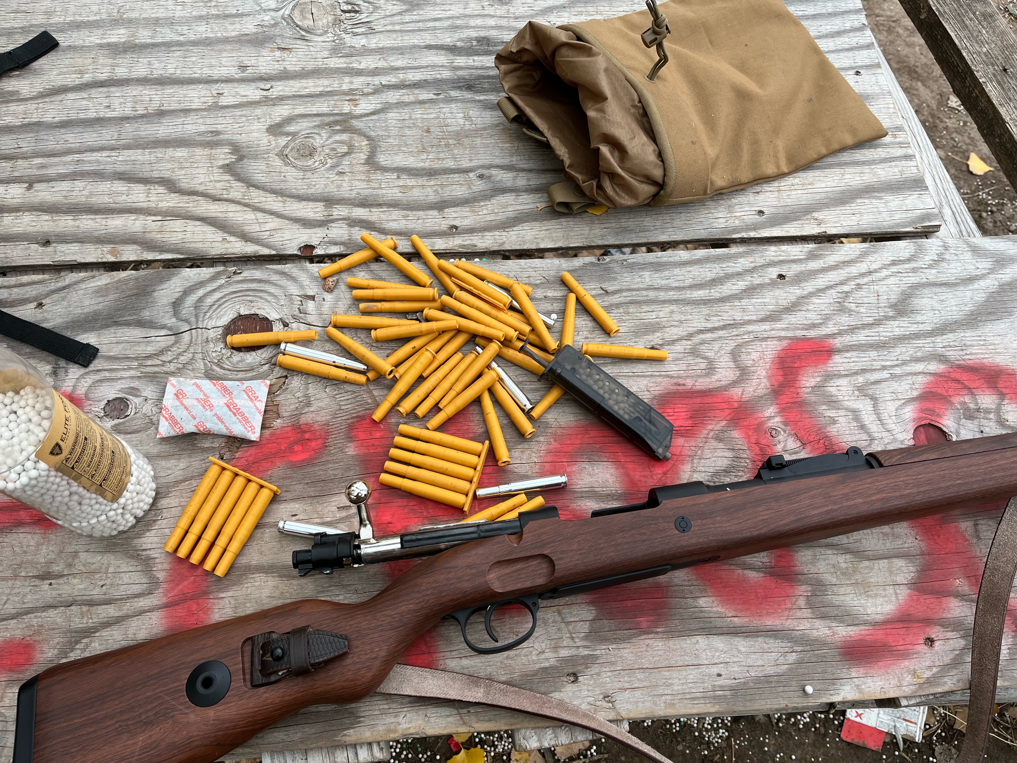 Double Bell Kar98k/Lee Enfield Shell + BB remover Tool