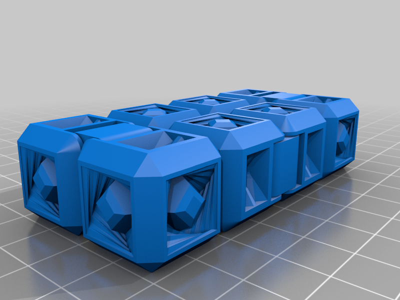 Yet another fidget infinity cube remix