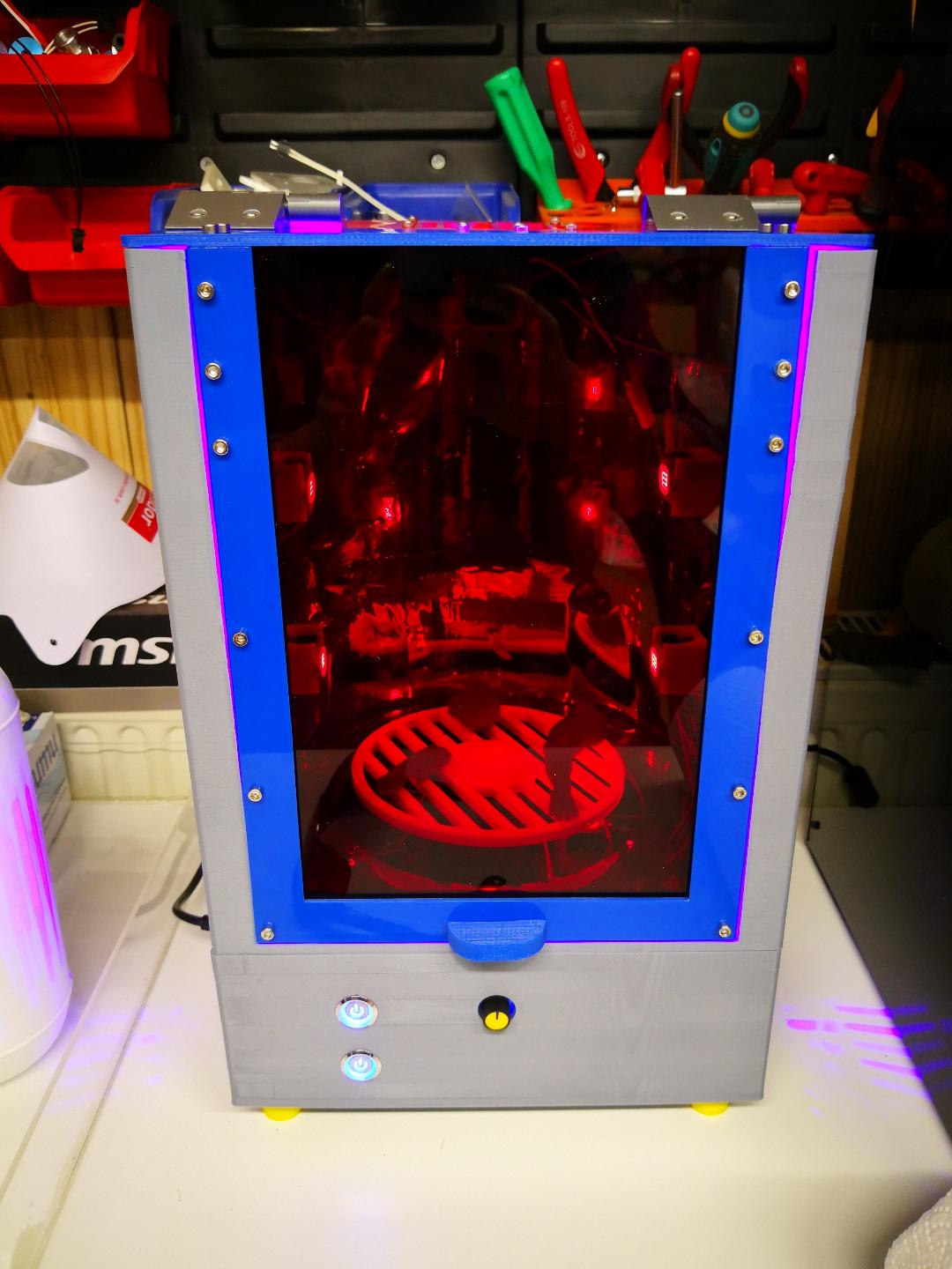 UV Curing Station for Resin based printer !!!UPDATED!!! V2