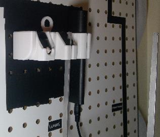 Slot Modular Pegboard Mount